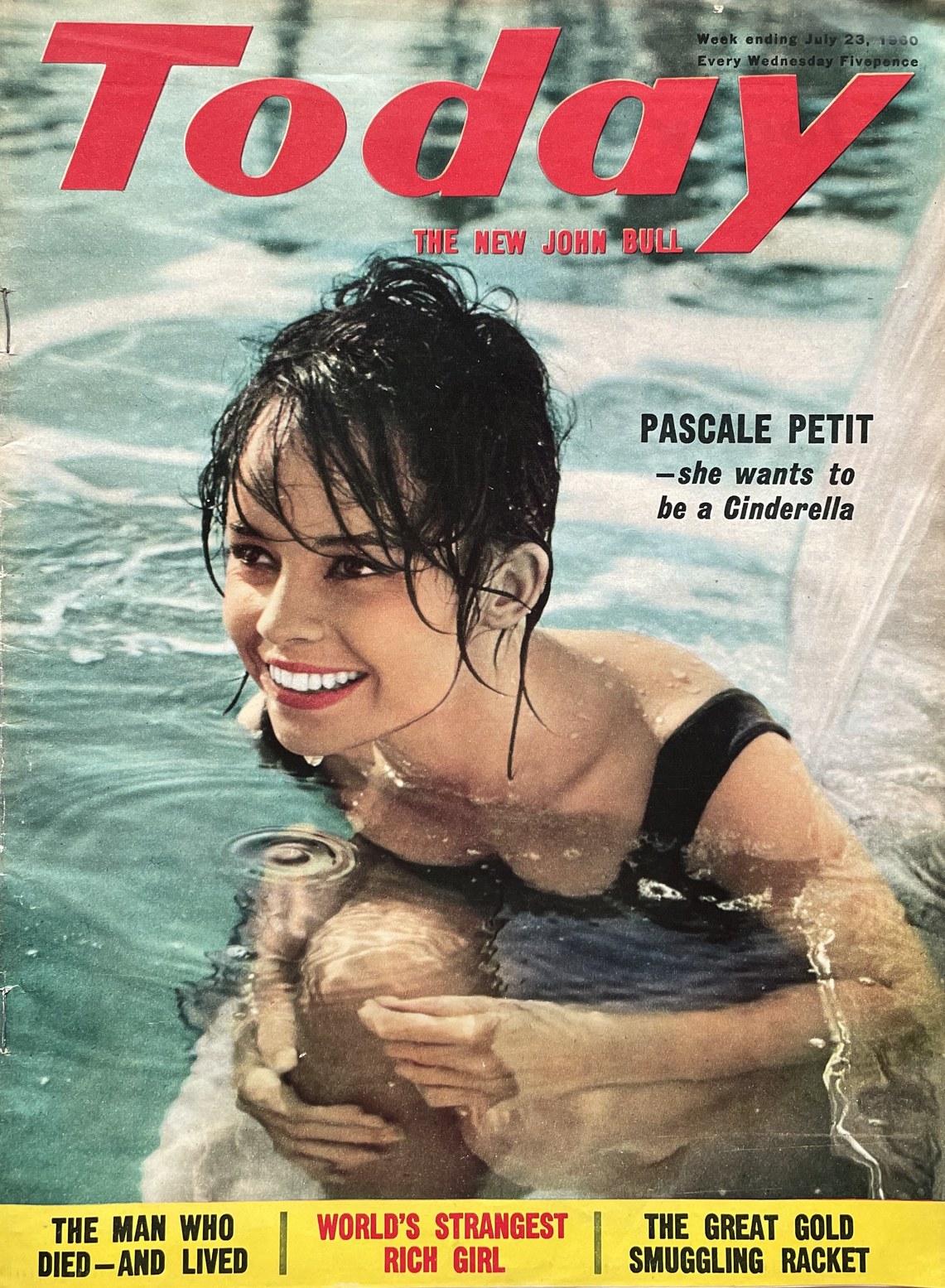 pascale petite Cover Today 23 July 1960